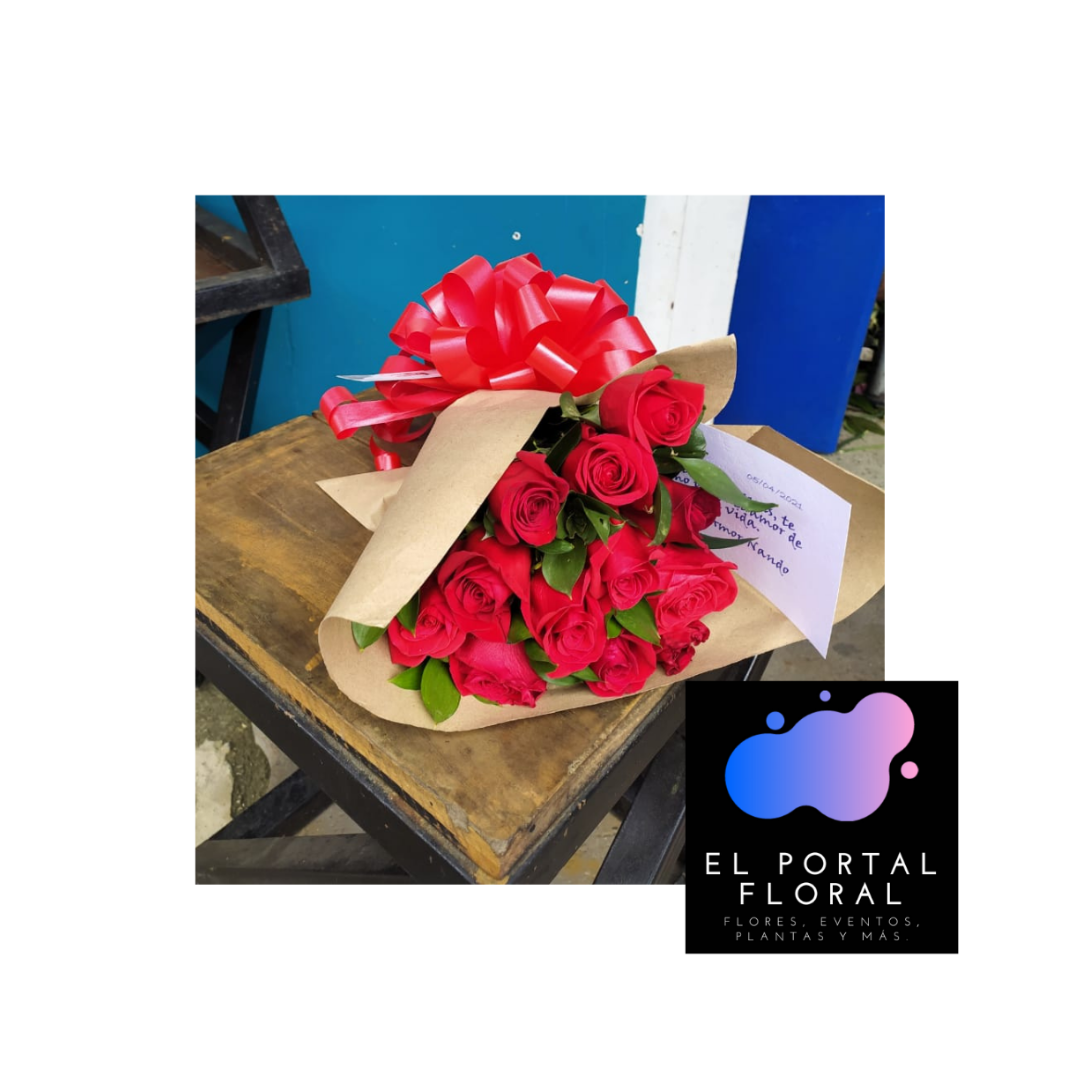 Bouquet Inspira x12 Rosas