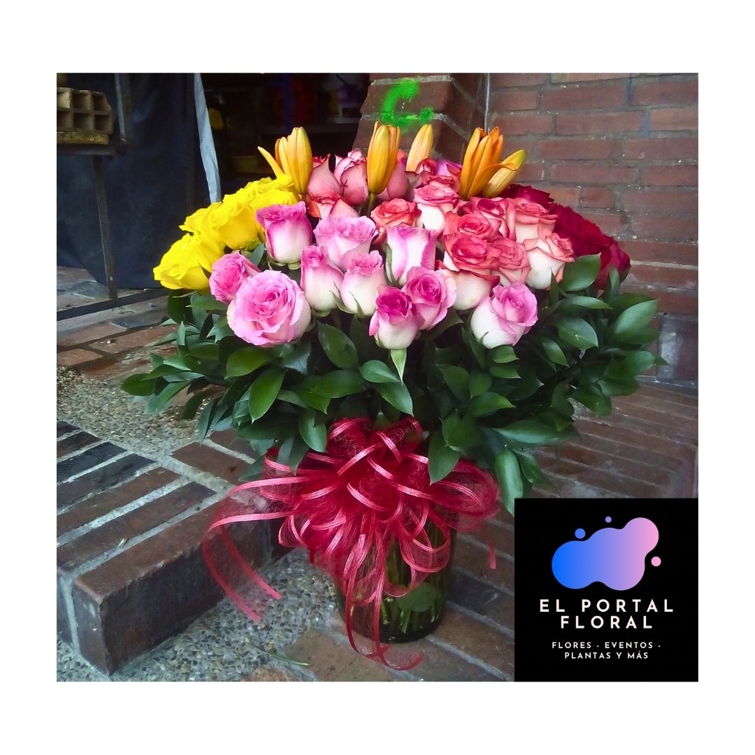 FLORERO ARCOÍRIS EL PORTAL