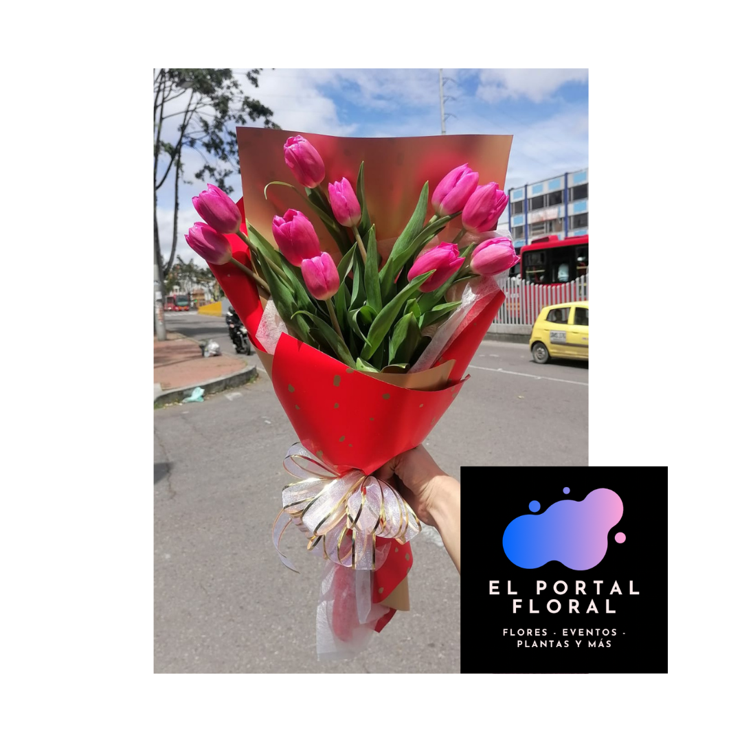 BOUQUET TULIPANES