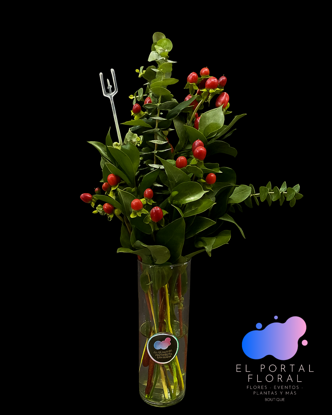 “MAGMA” SOLITARIO - EL PORTAL FLORAL - BOUTIQUE 