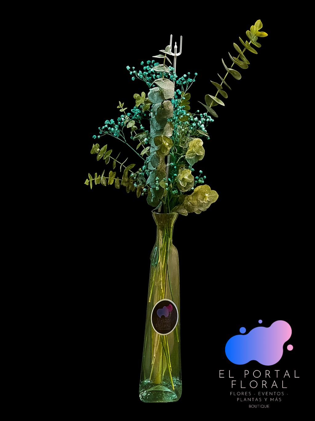 Cristal - colección bases de cristal - el portal floral